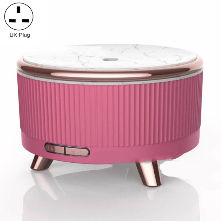 Ultrasonic Aromatherapy Diffuser Humidifier Essential Oil Diffuser UK Plug(Rose Red) by bashfashion