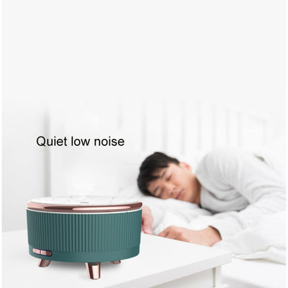 Ultrasonic Aromatherapy Diffuser Humidifier Essential Oil Diffuser AU Plug(Blue Flower Dot) by bashfashion