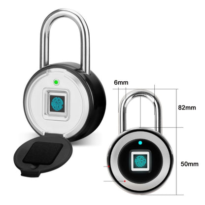 P3Z-TY Outdoor Waterproof Electronic Intelligent Fingerprint Padlock by bashfashion