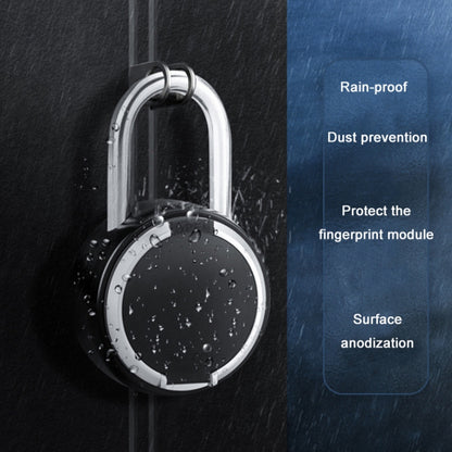 P3Z-TY Outdoor Waterproof Electronic Intelligent Fingerprint Padlock by bashfashion