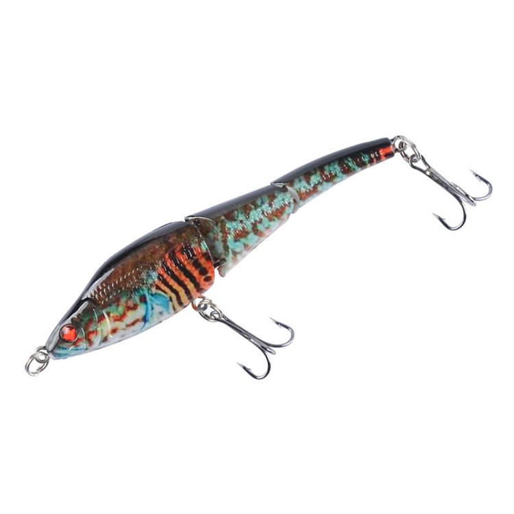 LB22 9.5cm/8.9g Multi-section VIB Plastic Hard Lures Painted Bionic Lures(4) by bashfashion