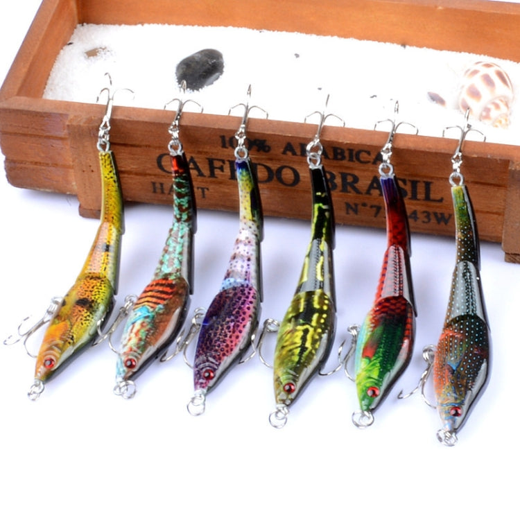 LB22 9.5cm/8.9g Multi-section VIB Plastic Hard Lures Painted Bionic Lures(5) by bashfashion
