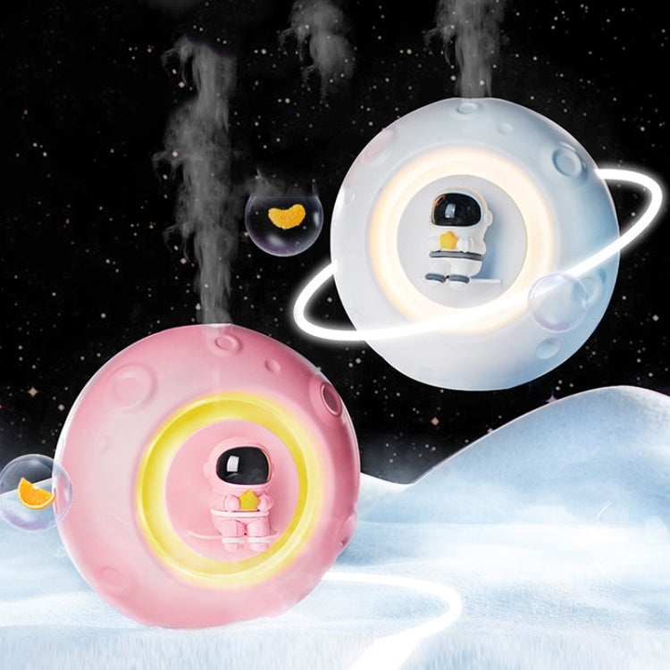 K-1101 Astronaut Automatic Timer Smart Aromatherapy Machine With Small Night Light(Pink) by bashfashion