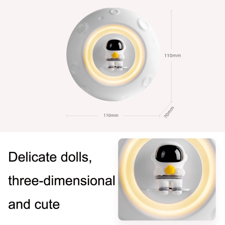 K-1101 Astronaut Automatic Timer Smart Aromatherapy Machine With Small Night Light(Pink) by bashfashion