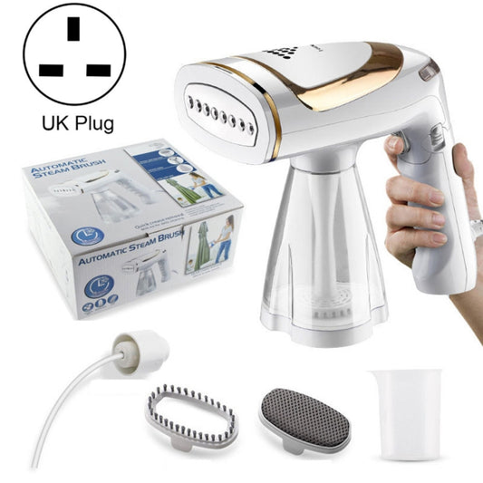 1600W Handheld Folding Iron Mini Steam Iron, Color: White Single Gear(UK Plug) by bashfashion