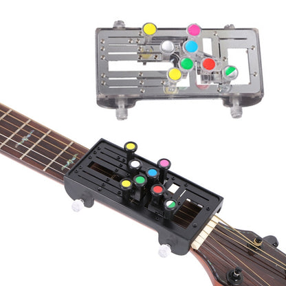 Folk Ukulele Guitar Chord Assist Beginners Guitar Boosters(Silver) by bashfashion