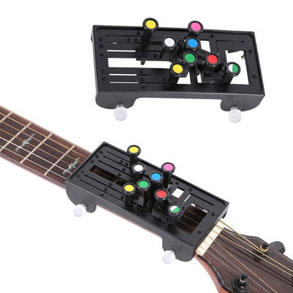 Folk Ukulele Guitar Chord Assist Beginners Guitar Boosters(Black) by bashfashion
