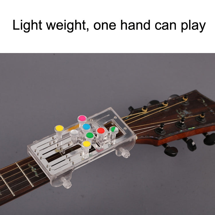 Folk Ukulele Guitar Chord Assist Beginners Guitar Boosters(Black) by bashfashion