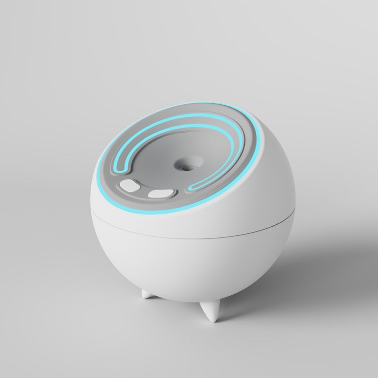 X-H05 250 ml Water Tank Small Humidifier USB Plug-in Sprayers With Night Light(White) by bashfashion