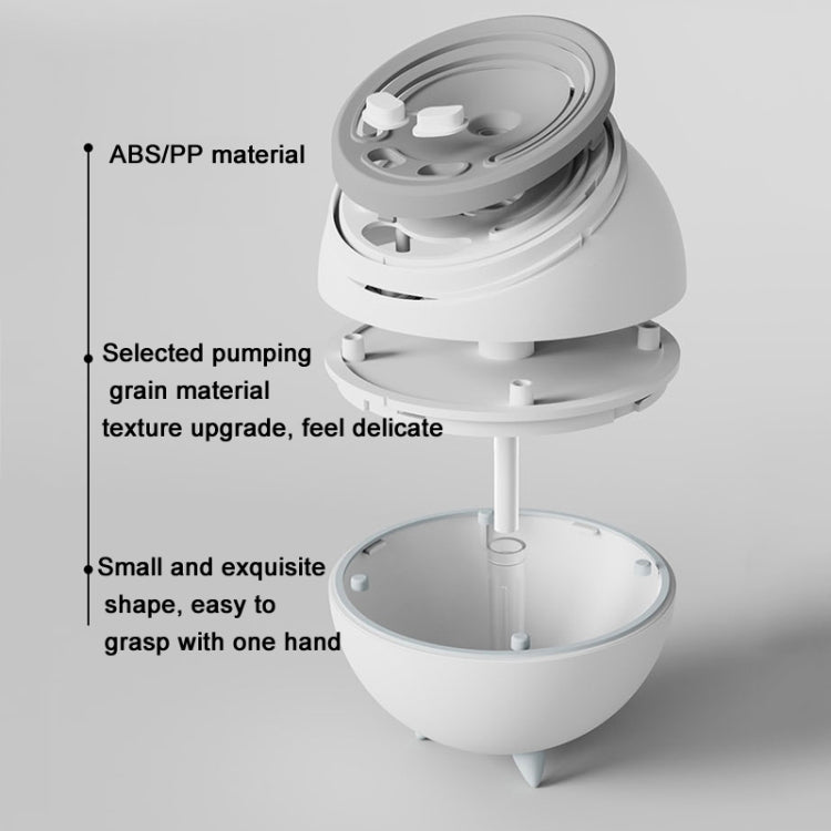 X-H05 250 ml Water Tank Small Humidifier USB Plug-in Sprayers With Night Light(Green) by bashfashion