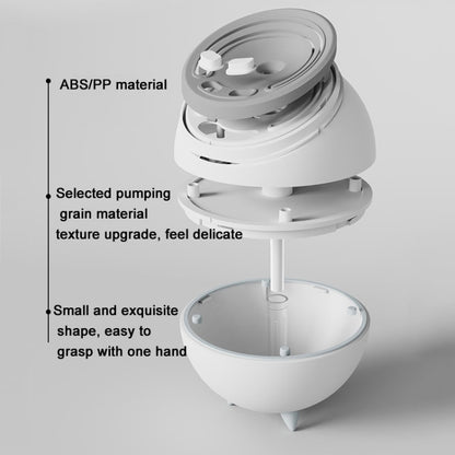 X-H05 250 ml Water Tank Small Humidifier USB Plug-in Sprayers With Night Light(Green) by bashfashion