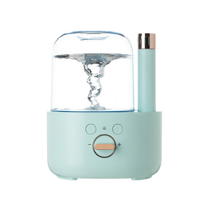 Large Capacity Humidifying Aromatherapy Machine Home Automatic Fragrance Sprayer With Night Light(Green) by bashfashion