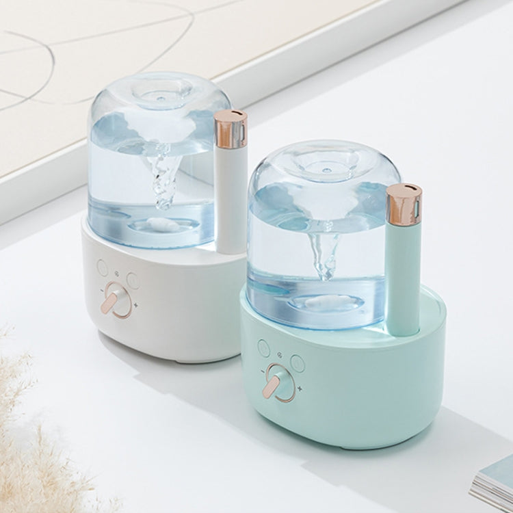 Large Capacity Humidifying Aromatherapy Machine Home Automatic Fragrance Sprayer With Night Light(Green) by bashfashion