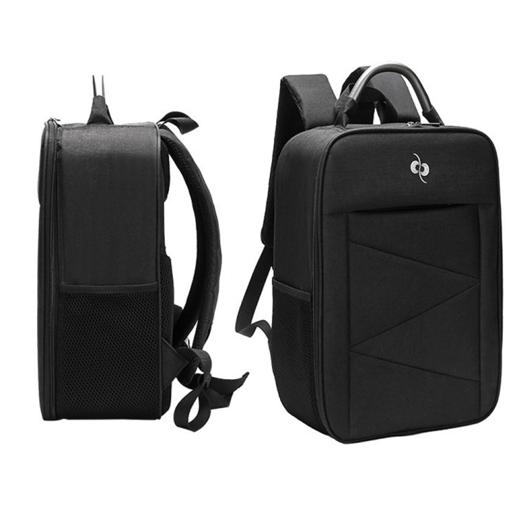 For DJI FPV Drone Shoulder Bag Waterproof Wear-resistant Oxford Fabric Storage Bag(Black) by bashfashion