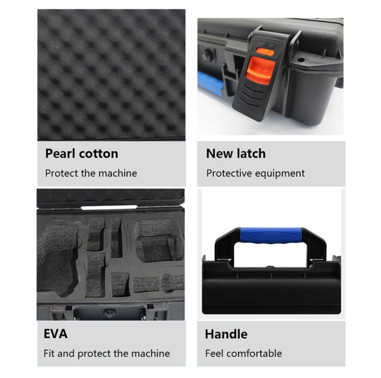 For DJI Mavic 3 Classic Drone Storage Box Portable Explosion-proof Case(Black) by bashfashion