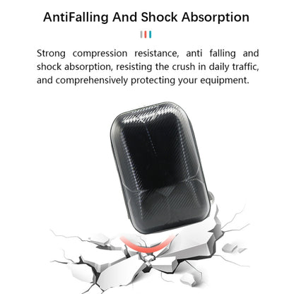 For DJI Avata Carbon Fiber Backpack Shockproof And Waterproof Bag(Black and Gray) by bashfashion