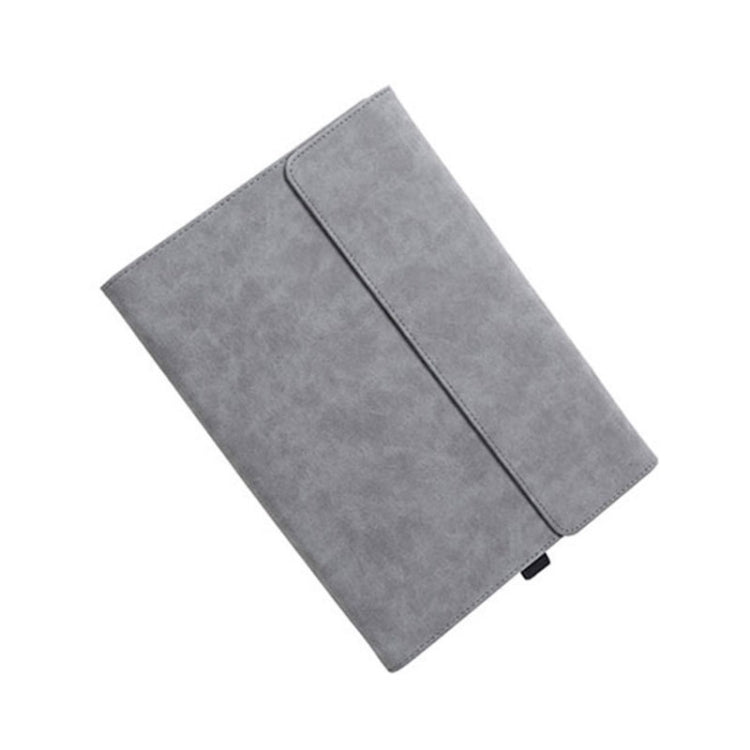 For Microsoft Surface Pro 9 Tablet Protective Case Holder(South African Sheepskin Gray Case) by bashfashion