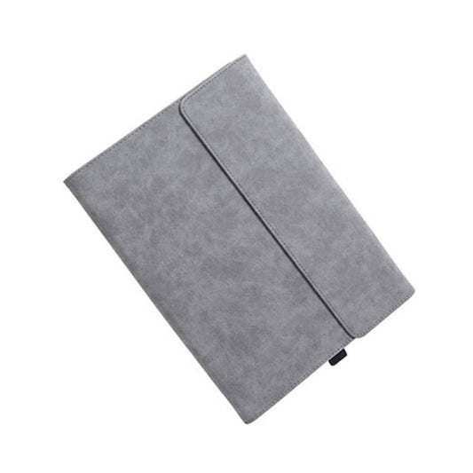 For Microsoft Surface Pro 8 Tablet Protective Case Holder(South African Sheepskin Gray Case) by bashfashion