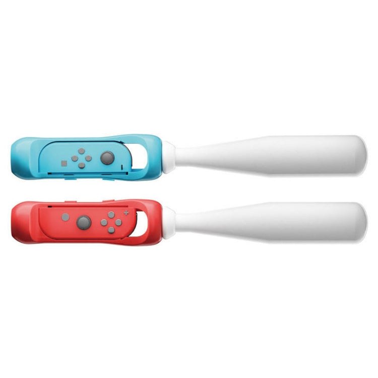 For Nintendo Switch OLED IPLAY HBS-363 Baseball Grip Assembly Gamepad Game Accessories(Red Blue) by bashfashion