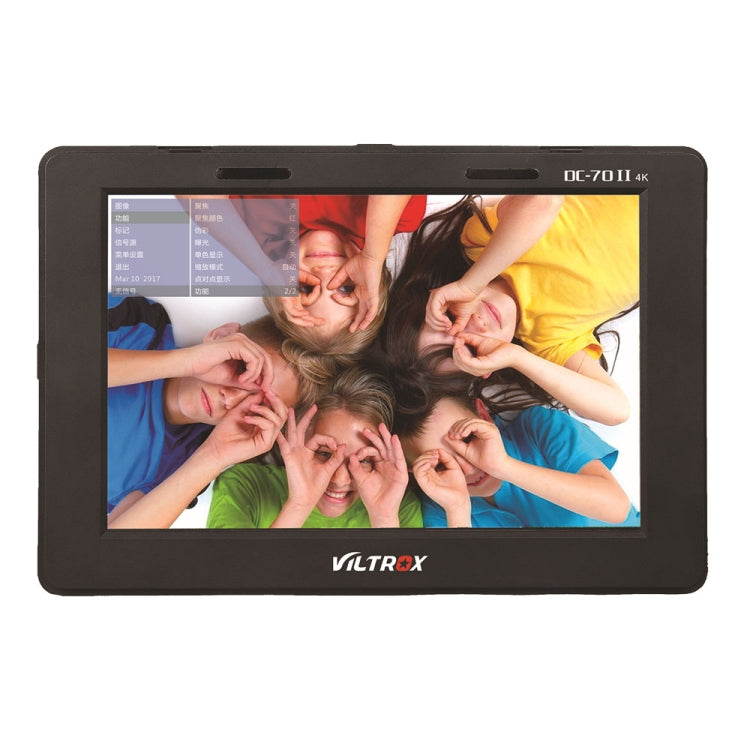 VILTROX DC-70II 7 Inch 4K HD Camera Director Monitor Film Camera Video Monitor by VILTROX