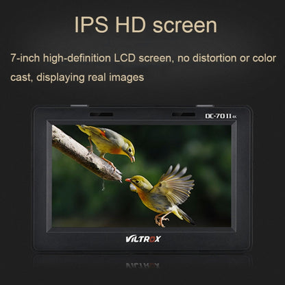 VILTROX DC-70II 7 Inch 4K HD Camera Director Monitor Film Camera Video Monitor by VILTROX