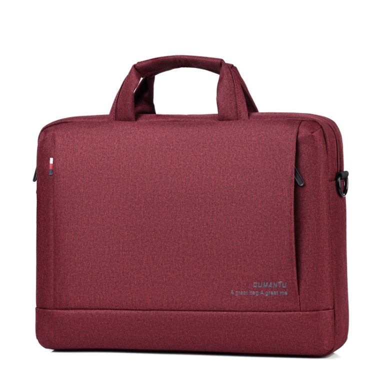 OUMANTU 020 Event Computer Bag Oxford Cloth Laptop Computer Backpack, Size: 15 inch(Wine Red) by OUMANTU