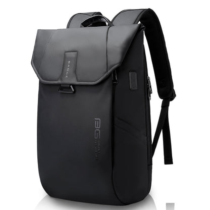 BANGE BG-2575 Anti theft Waterproof Laptop Backpack 15.6 Inch Daily Work Business Backpack(Black) by BANGE