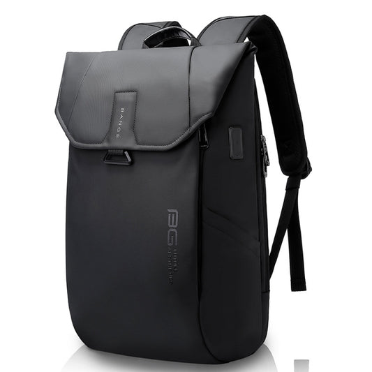 BANGE BG-2575 Anti theft Waterproof Laptop Backpack 15.6 Inch Daily Work Business Backpack(Black) by BANGE