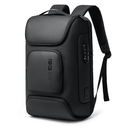 BANGE BG-7216plus Antitheft Waterproof Travel Men Backpack 15.6 Inch Laptop Bag(Black) by BANGE