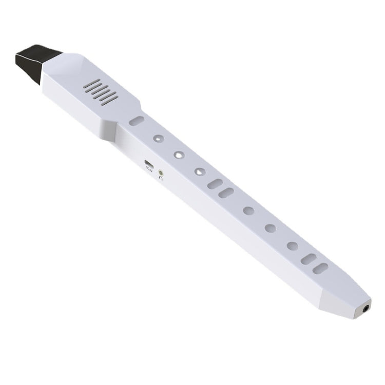 Mini Digital Electronic Saxophone Wind Instrument for Imitation of Various Musical Instrument Sounds(White English) by bashfashion