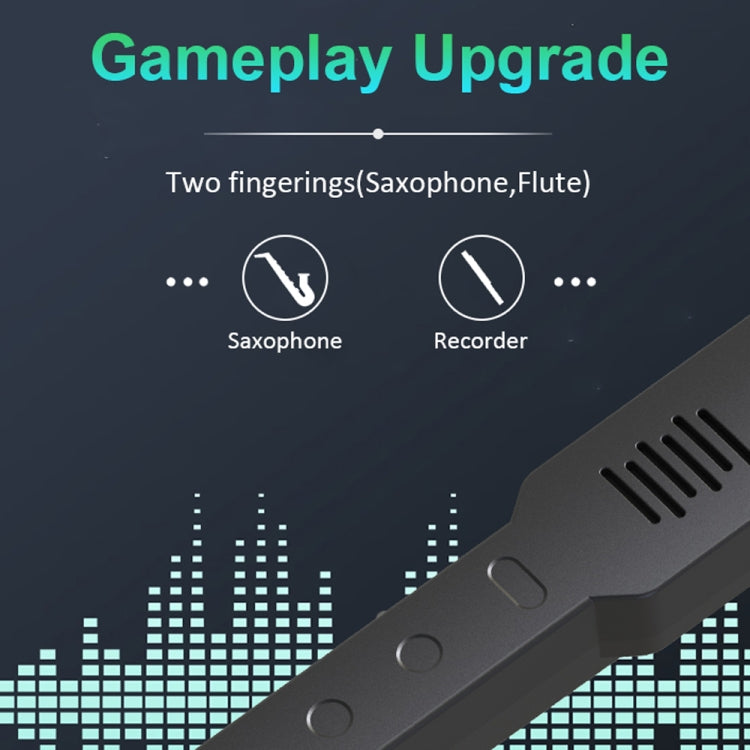 Mini Digital Electronic Saxophone Wind Instrument for Imitation of Various Musical Instrument Sounds(White English) by bashfashion