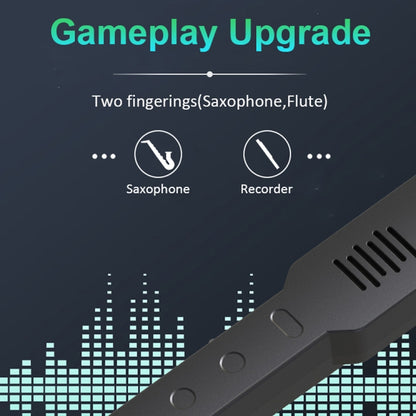 Mini Digital Electronic Saxophone Wind Instrument for Imitation of Various Musical Instrument Sounds(White English) by bashfashion