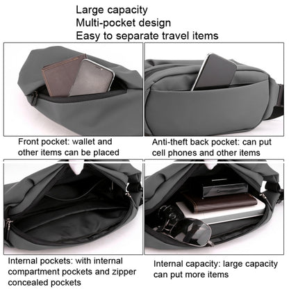 HAOSHUAI 1100-20 Men Waist Bag Outdoor Running Mobile Phone Bag(Army Green) by HAOSHUA