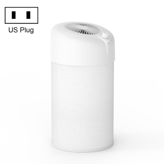 NBO-KJ290 Ultraviolet Air Purifier Desktop HEPA Air Disinfection Machine, US Plug(White) by bashfashion