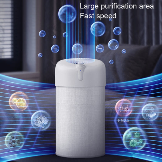 NBO-KJ290 Ultraviolet Air Purifier Desktop HEPA Air Disinfection Machine, US Plug(White) by bashfashion