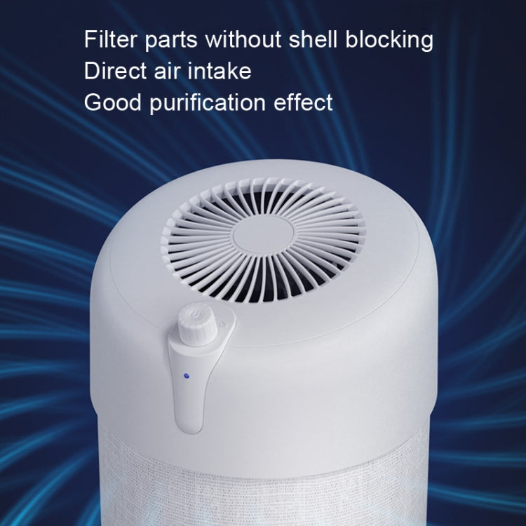 NBO-KJ290 Ultraviolet Air Purifier Desktop HEPA Air Disinfection Machine, US Plug(White) by bashfashion