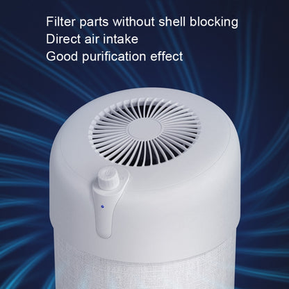 NBO-KJ290 Ultraviolet Air Purifier Desktop HEPA Air Disinfection Machine, US Plug(White) by bashfashion