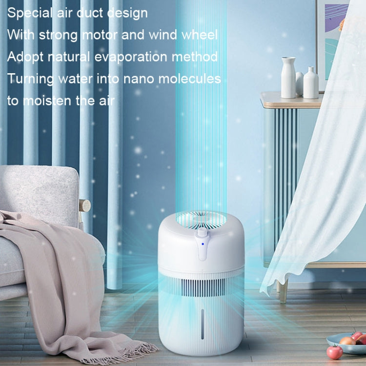 SZM120 Large Capacity Negative Ion Antibacterial Indoor Air Purifier, Plug: EU Plug(White) by bashfashion