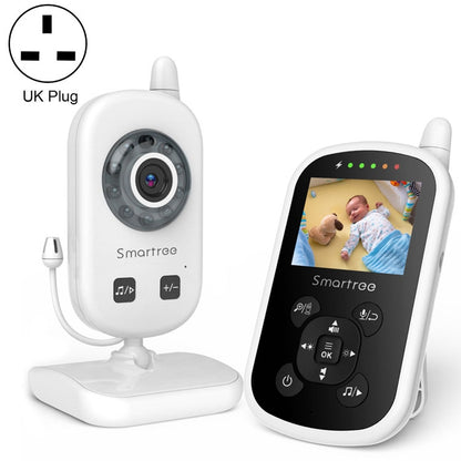 UU24 2.4 Inch Wireless Baby Monitor Camera Temperature Monitor 2 Way Audio VOX Lullaby UK Plug by bashfashion