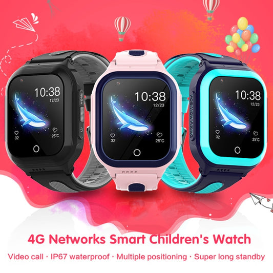 DF70 1.4 Inch 4G GPS + WIFI + LBS Positioning Children Calling Watch With SOS Function, Color: Blue by bashfashion
