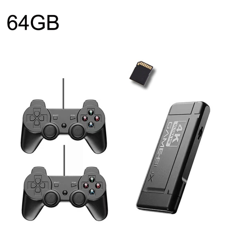 K9 Game Console Home TV Double Battle Simulator 64G Cable Built-in 15000 Games by bashfashion