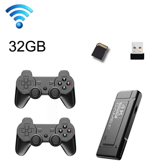K9 Game Console Home TV Double Battle Simulator 32G Wireless Built-in 100000 Games by bashfashion
