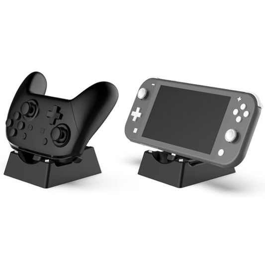 Game Console Handle Stand Charger For Nintendo Switch/Switch Oled/Switch Lite(Black) by bashfashion