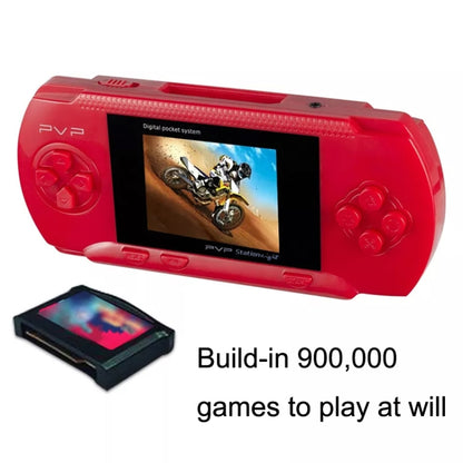 DG-172 Children Palm Gaming Machine Plug Card Mini 2.4 Inch Color Screen Classic Intellectual Game Console(Red) by bashfashion