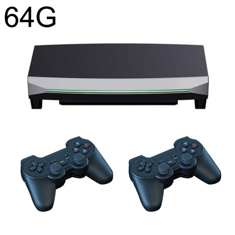 MANTE1 H6 For PSP Simulator Suspension Game Console Four Person Battle Video Gaming Machine 4K HD Game Box, Style: 64G Ordinary Handle by MANTE1