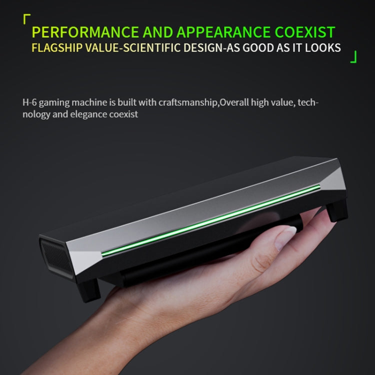 MANTE1 H6 For PSP Simulator Suspension Game Console Four Person Battle Video Gaming Machine 4K HD Game Box, Style: 128G Ordinary Handle by MANTE1