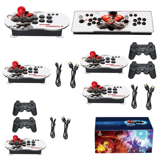 MANTE1 MT6 TV Console Game Joystick Turret HD 4K Game 3 Persons 64G Built-in 15000 Games+for PS1 Game+Wireless Handle by MANTE1