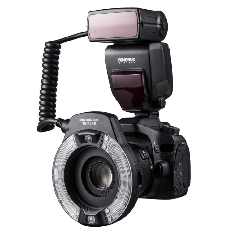 For Canon TTL Oral Insect Insect Teeth Ring Light YONGNUO YN-14EX II Macro Ring Flash Speedlite by YONGNUO