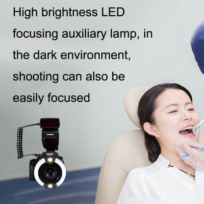 For Canon TTL Oral Insect Insect Teeth Ring Light YONGNUO YN-14EX II Macro Ring Flash Speedlite by YONGNUO