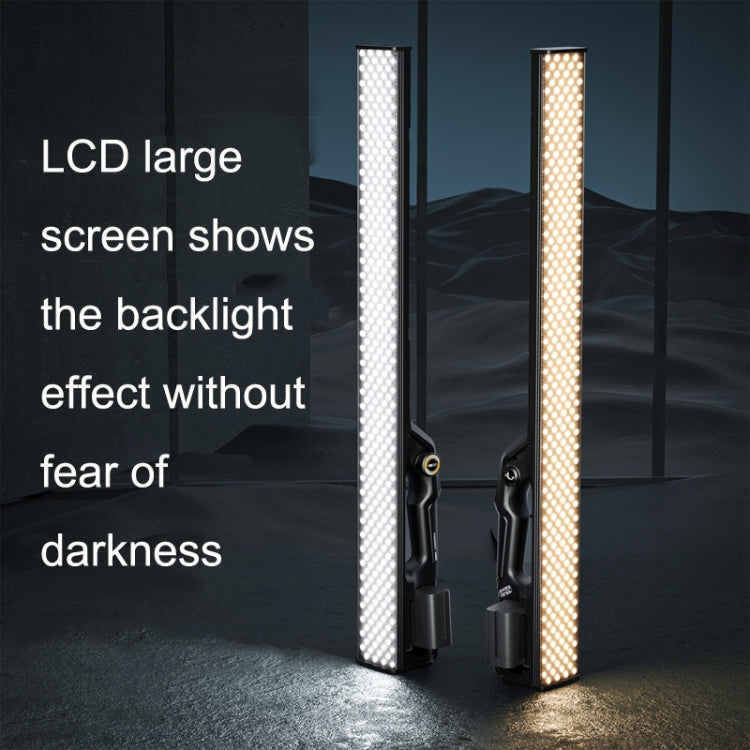 YONGNUO YN660S Double Color Temperature (White Yellow) Version+Power Adapter Colorful Stick Light Hand Holds LED Photography Fill Lights by bashfashion